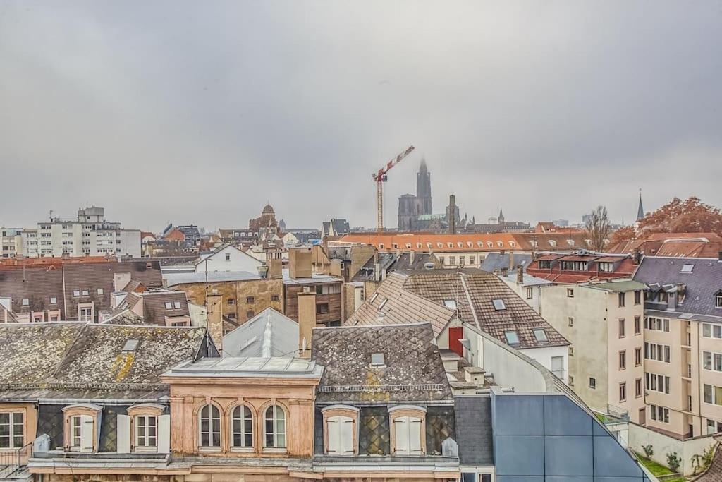 Апартаменты Panorama Cathedrale - Appt Lumineux Avec Parking Prive Страсбург Экстерьер фото